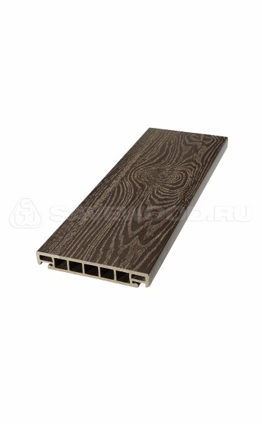 Террасная доска из ДПК SW Salix (S) (T) темно-коричневый купить в Чите