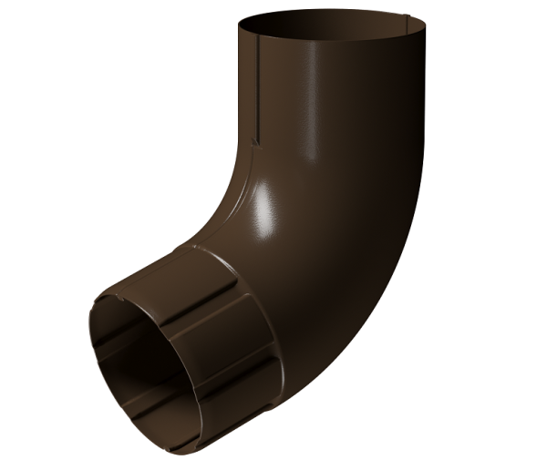 Колено 72° D90 Döcke STAL PREMIUM Каштан, (RAL 8017) купить в Чите