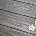 Террасная доска из ДПК Terrapol Смарт 3D Полнотелая без паза Черное дерево купить в Чите