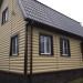 Сайдинг "blockhouse" под бревно, Престиж ВН-01, золотистый купить в Чите