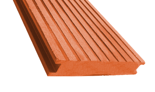 Террасная доска из ДПК ECODECKING Premium Терракот купить в Чите