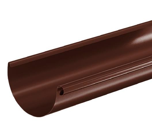 Водосток Aquasistem, система 150/100 - Водосточный желоб 3.00м RAL 8017 Коричневый купить в Чите