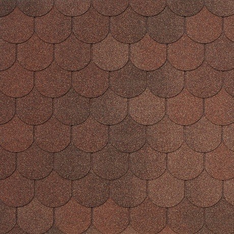 Гибкая черепица Tegola ASSISI terracotta 420 купить в Чите