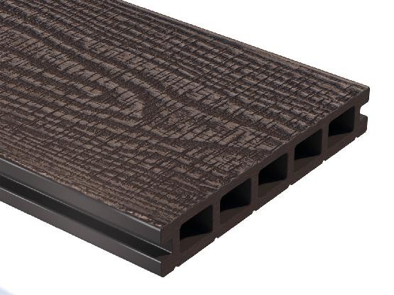 Террасная доска из ДПК WOODVEX Expert Antique Wenge купить в Чите