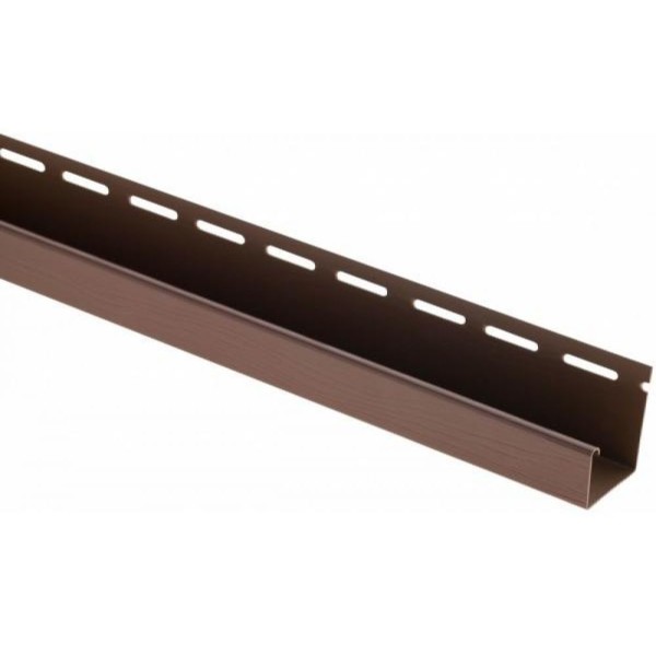 J-профиль Люкс Крашенный, T-15, ВН, Тёмный Орех купить в Чите