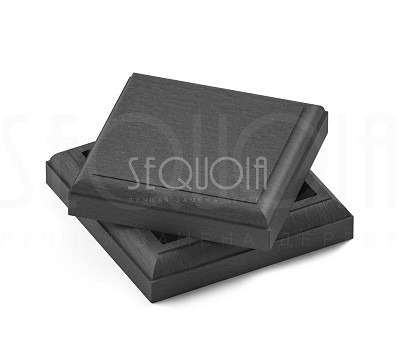 Комплект крышка/юбка для столба SEQUOIA GRAY купить в Чите