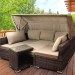 Диван-Трансформер AFINA плетеный из иск. ротанга AFM-320B Brown купить в Чите