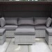Диван-Трансформер AFINA плетеный из иск. ротанга AFM-320G Grey купить в Чите