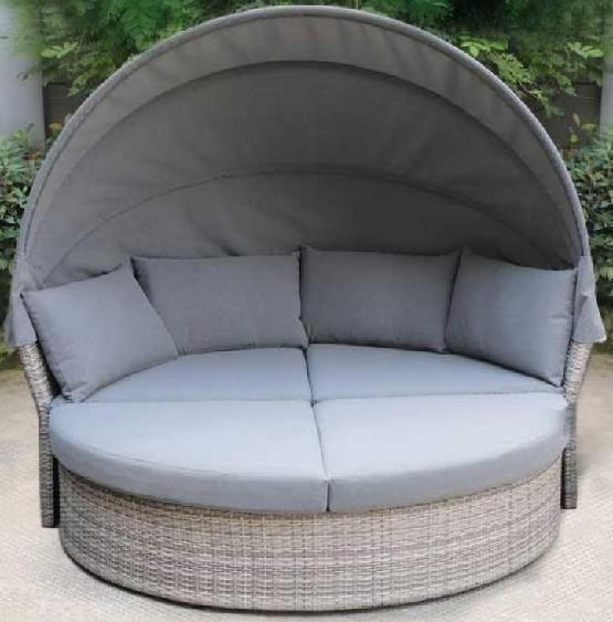 Диван-Трансформер AFINA плетеный из иск. ротанга AFM-325G Grey купить в Чите