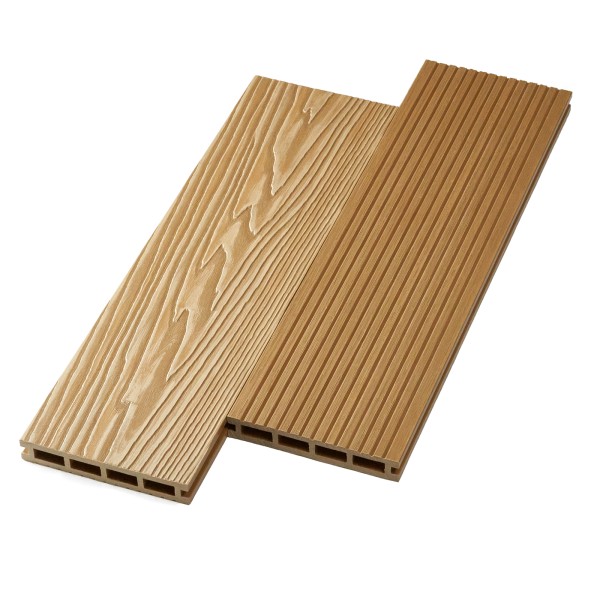 Террасная доска ДПК NanoWood двусторонняя New 3D тиснение + вельвет Орех купить в Чите Террасная доска ДПК NanoWood двусторонняя New 3D тиснение + вельвет Орех купить в Чите