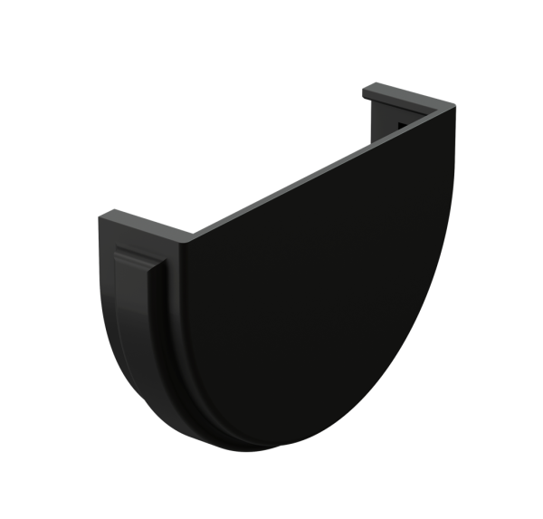 Заглушка желоба Docke Premium ПВХ - Карбон купить в Чите