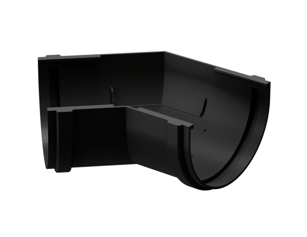 Угол желоба универсал 135˚ Docke Premium ПВХ - Карбон купить в Чите