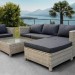 Комплект мебели AFINA плетеной из иск. ротанга YR821G Grey/Grey купить в Чите