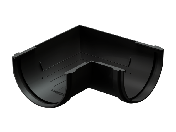 Угол желоба универсал 90˚ Docke Premium ПВХ - Карбон купить в Чите