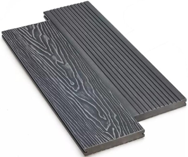 Террасная доска ДПК Deckart Monolit 3D Графит купить в Чите