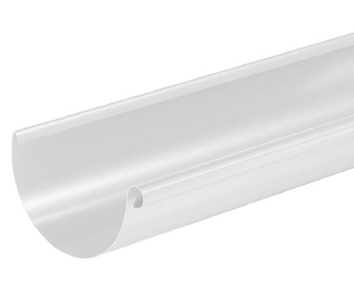 Водосток Aquasistem, система 125x90 - Водосточный желоб 3.00м RAL 9003 Белый купить в Чите