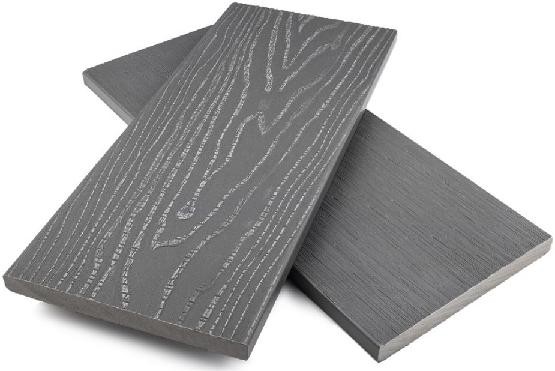 Заборная доска ДПК полнотелая NanoWood Серый купить в Чите