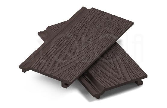 Доска фасадная ДПК 3D SEQUOIA Evolution WOOD BROWN купить в Чите