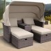 Комплект мебели AFINA плетеной из иск. ротанга AFM-330B Brown купить в Чите