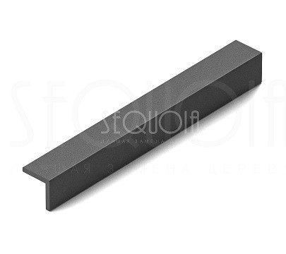 Уголок завершающий террасный SEQUOIA BLACK купить в Чите