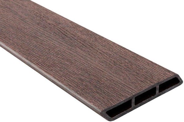 Доска Ромбус 3D ДПК Outdoor STORM BROWN коричневая микс купить в Чите