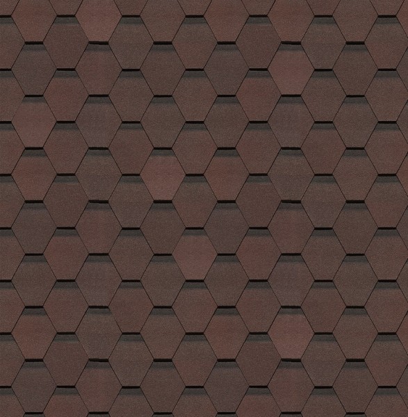 Гибкая черепица Docke, коллекция Шеффилд – Зрелый каштан купить в Чите