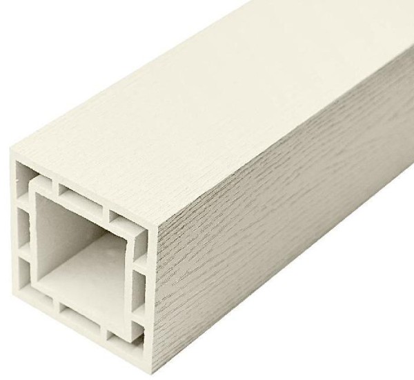 Столб FAYNAG ДПК WOOD слоновая кость купить в Чите