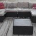 Диван-Трансформер AFINA модульный плетеный из иск. ротанга YR822D Brown/Beige купить в Чите