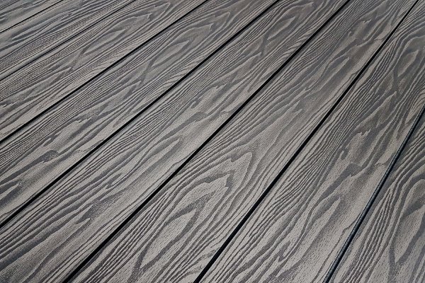 Террасная доска из ДПК Terrapol Смарт 3D Полнотелая с пазом Черное дерево купить в Чите