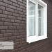Фасадная панель Ю-Пласт Стоун Хаус Кирпич Коричневый купить в Чите
