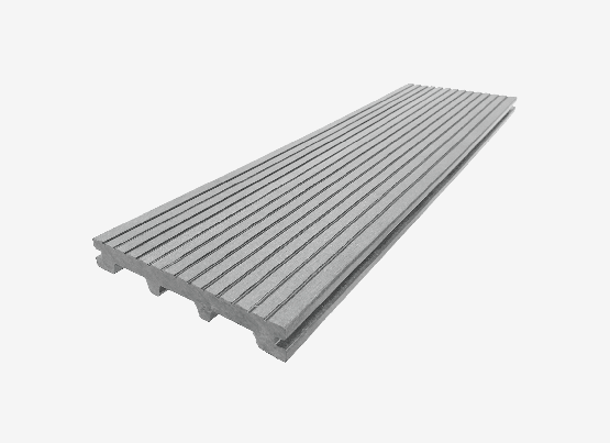 Террасная доска из ДПК RusDecking Unodeck Titanio - Серый купить в Чите