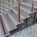 Ступень ДПК Outdoor Havana/Вельвет полнотелая серая  микс купить в Чите