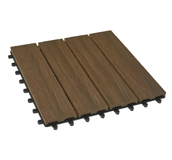 Садовый паркет дпк CM Garden Modern, 300х300 мм, PATINA BROWN (Патина коричневый) купить в Чите