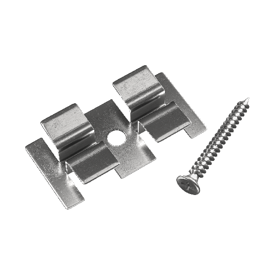 Клипса с саморезом, Grinder шовный монтаж 5 mm купить в Чите