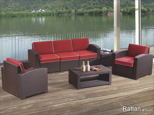 Уличные диваны и кресла коллекции Rattan Premium 5  купить в Чите