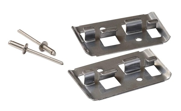 Кляймер Профи с заклёпкой по металлу (нержавейка) купить в Чите