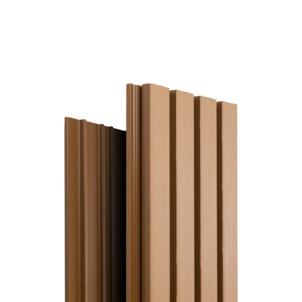 Фасадная доска Ecodecking Техно реечная 200х26х3000 Бронза купить в Чите Фасадная доска Ecodecking Техно реечная 200х26х3000 Бронза купить в Чите