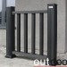 Ограждение из ДПК Outdoor Классик 3D STORM чёрный купить в Чите