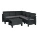 Угловой диван  Yalta Corner Set (столик в комплект не входит) купить в Чите