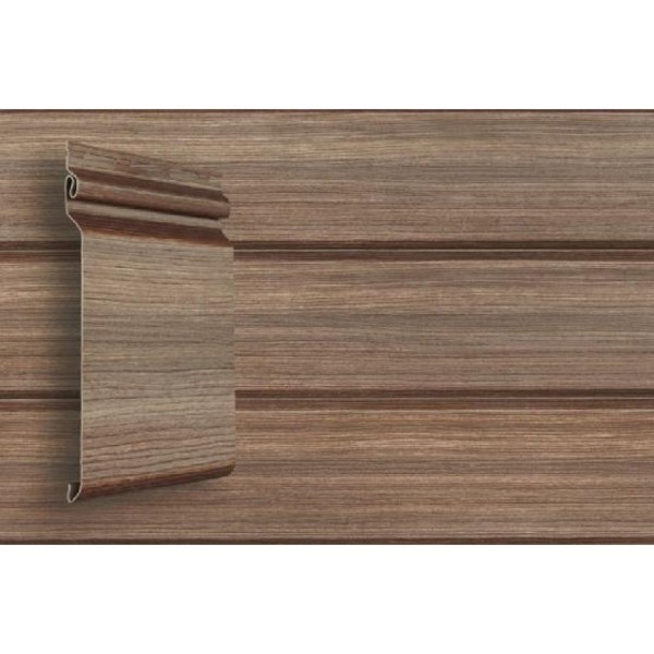 Виниловый сайдинг Grand Line Natural-Брус Tundra - Кедр купить в Чите