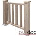 Ограждение из ДПК Outdoor Классик 3D STORM серый микс купить в Чите