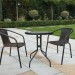 Комплект плетеной мебели AFINA из иск. ротанга Асоль-LR02 LRC-02/LRT-02-D60 Dark Brown купить в Чите