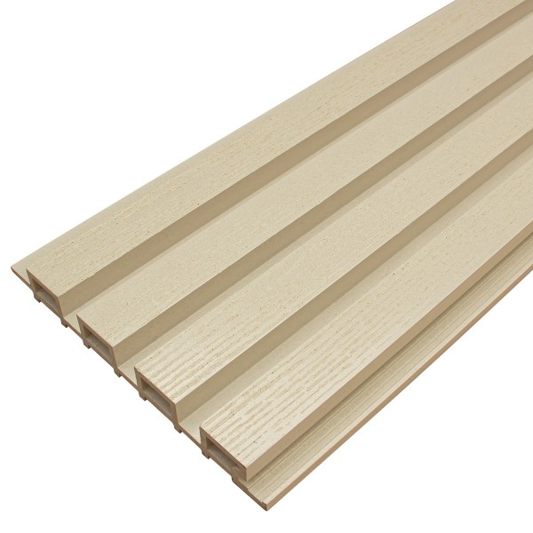 Фасадная доска из ДПК Faynag Wood Рейка Слоновая кость купить в Чите