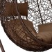 Кресло Подвесное из искусственного ротанга AFM-168A-L Brown купить в Чите