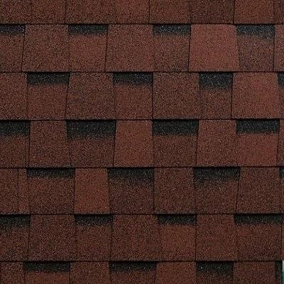 Двухслойная ламинированная черепица Shinglas, серия Фазенда – Красный купить в Чите
