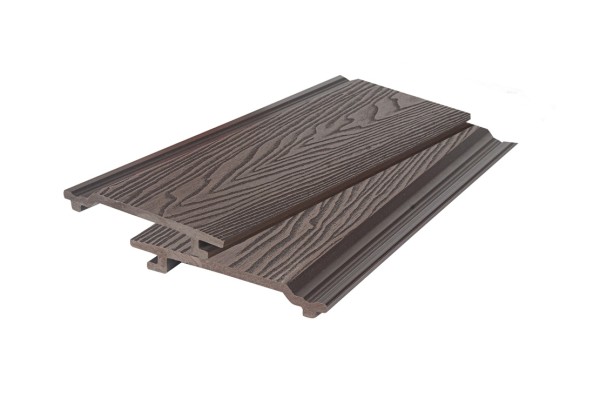 Фасадная доска 3D WOOD BRUSHING, тёмно-коричневый купить в Чите