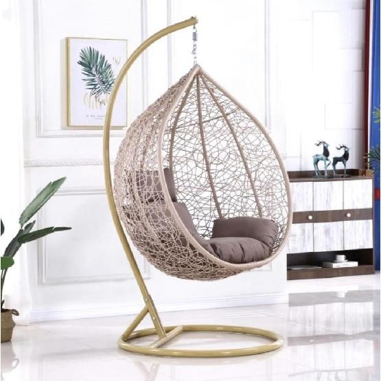 Кресло Подвесное из искусственного ротанга AFM-169A-XLB Beige купить в Чите