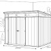 Сарай Артисан 9х7 (279 х 216 см) купить в Чите