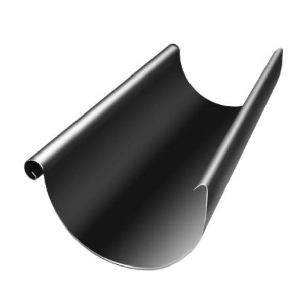 Водосток Grand Line 125x90 – Желоб 3м RAL 9005 купить в Чите