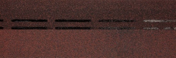 Коньково-карнизная черепица Docke Standard, красный купить в Чите
